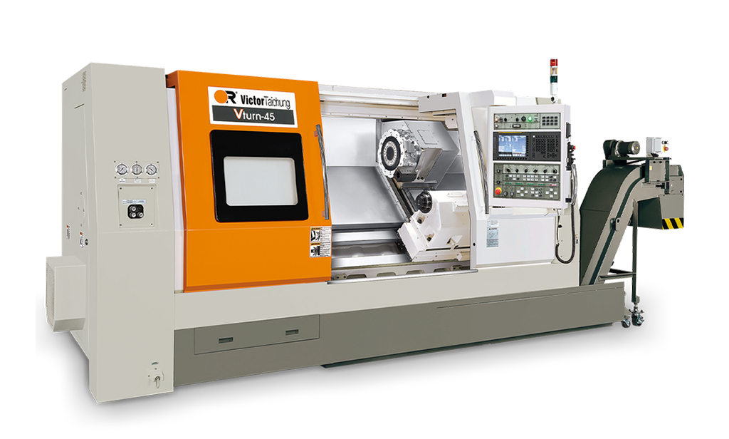 4-Axis CNC Turning Machine Vturn-45/125 for Precision